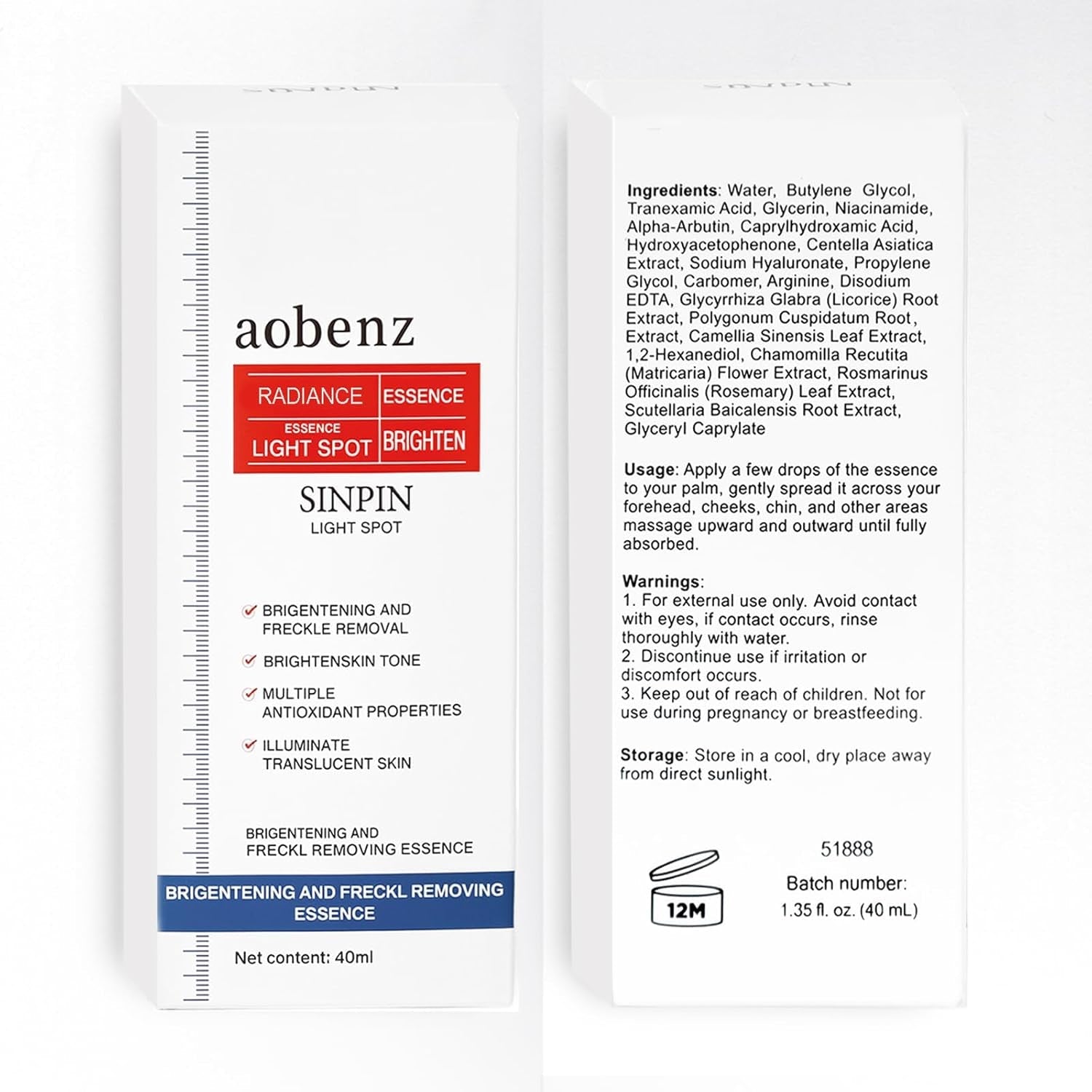 Aobenz Dark Spot Remover for Face & Body
