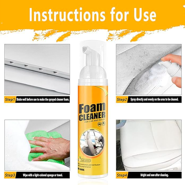Foam Spray Cleaner - 6 Pack