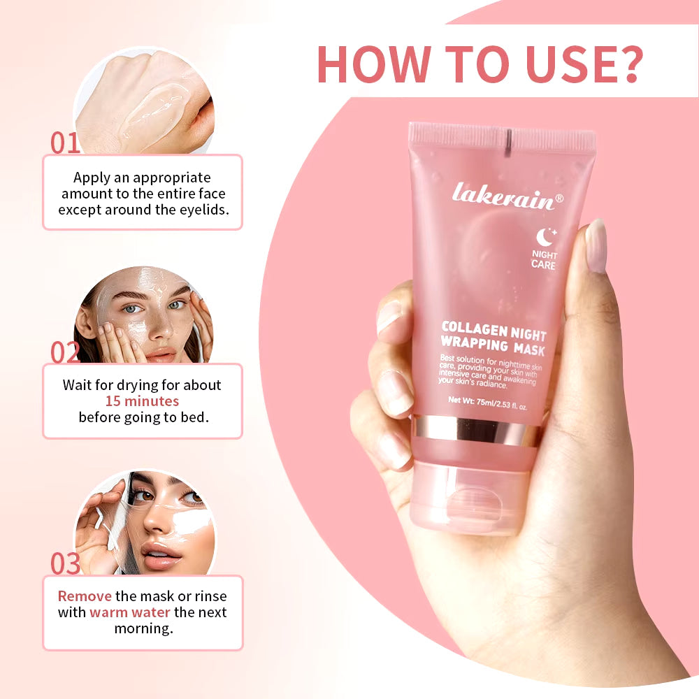 Korean Collagen Night Wrapping Mask