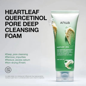Anua Heartleaf Quercetinol™ Pore Deep Cleansing Foam