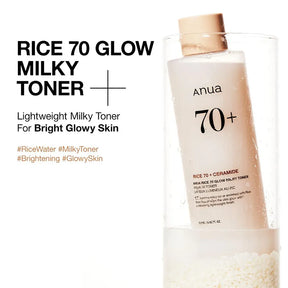 Anua 70+ Rice Glow Milky Toner