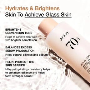 Anua 70+ Rice Glow Milky Toner