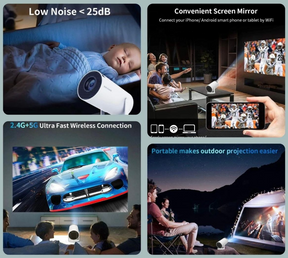 4K Smart Portable Projector