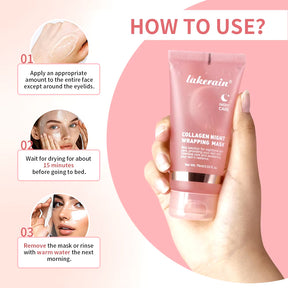 Korean Collagen Night Wrapping Mask
